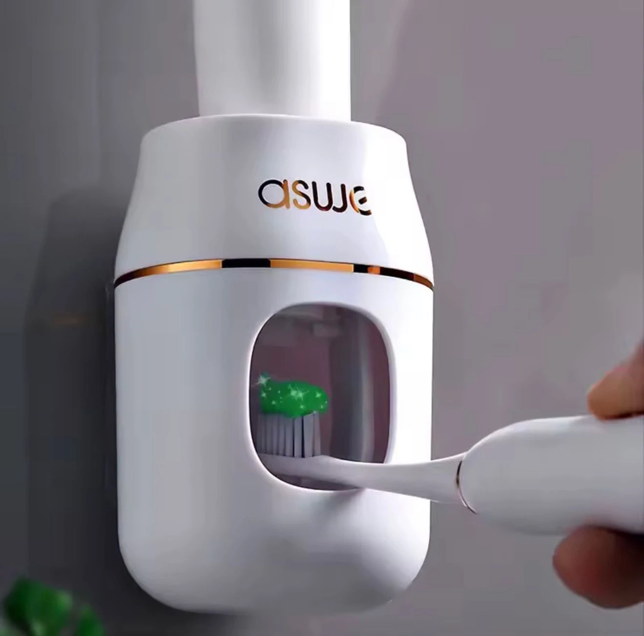 Toothpaste squeezer and storage