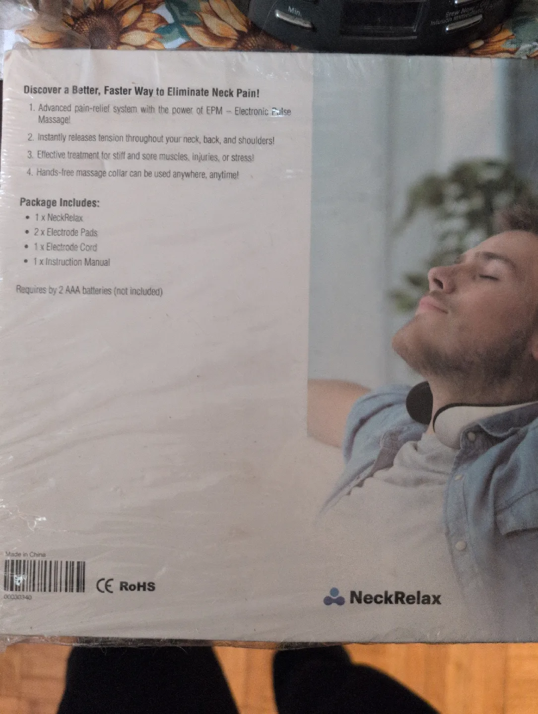 NeckRelax Personal Electrical Massage Device - New image indicator(2)