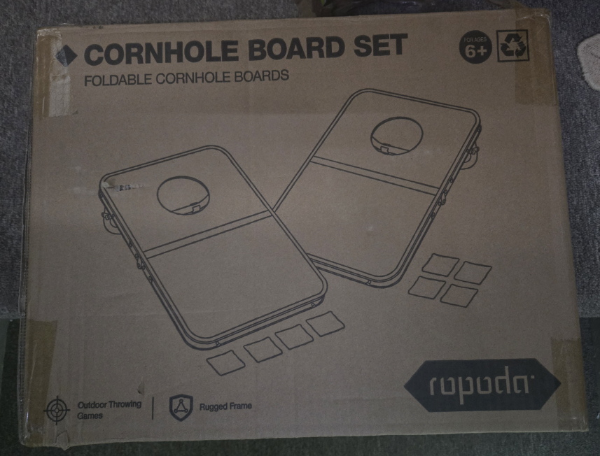 Rupuda Cornhole Board Set - Foldable