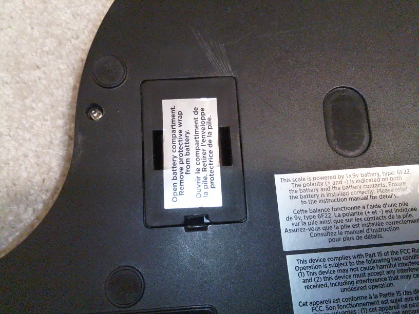 Kamenstein 5105025SSCAN Kitchen Scale image indicator(5)