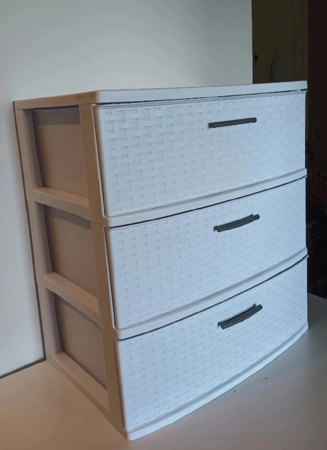 White 3-Drawer Storage Unit thumbnail