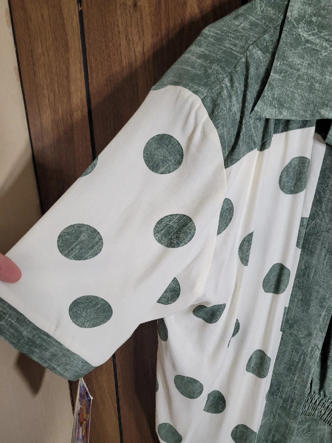 Joseph Ribkoff Green & White Skirt Suit - Size 10 image indicator(2)