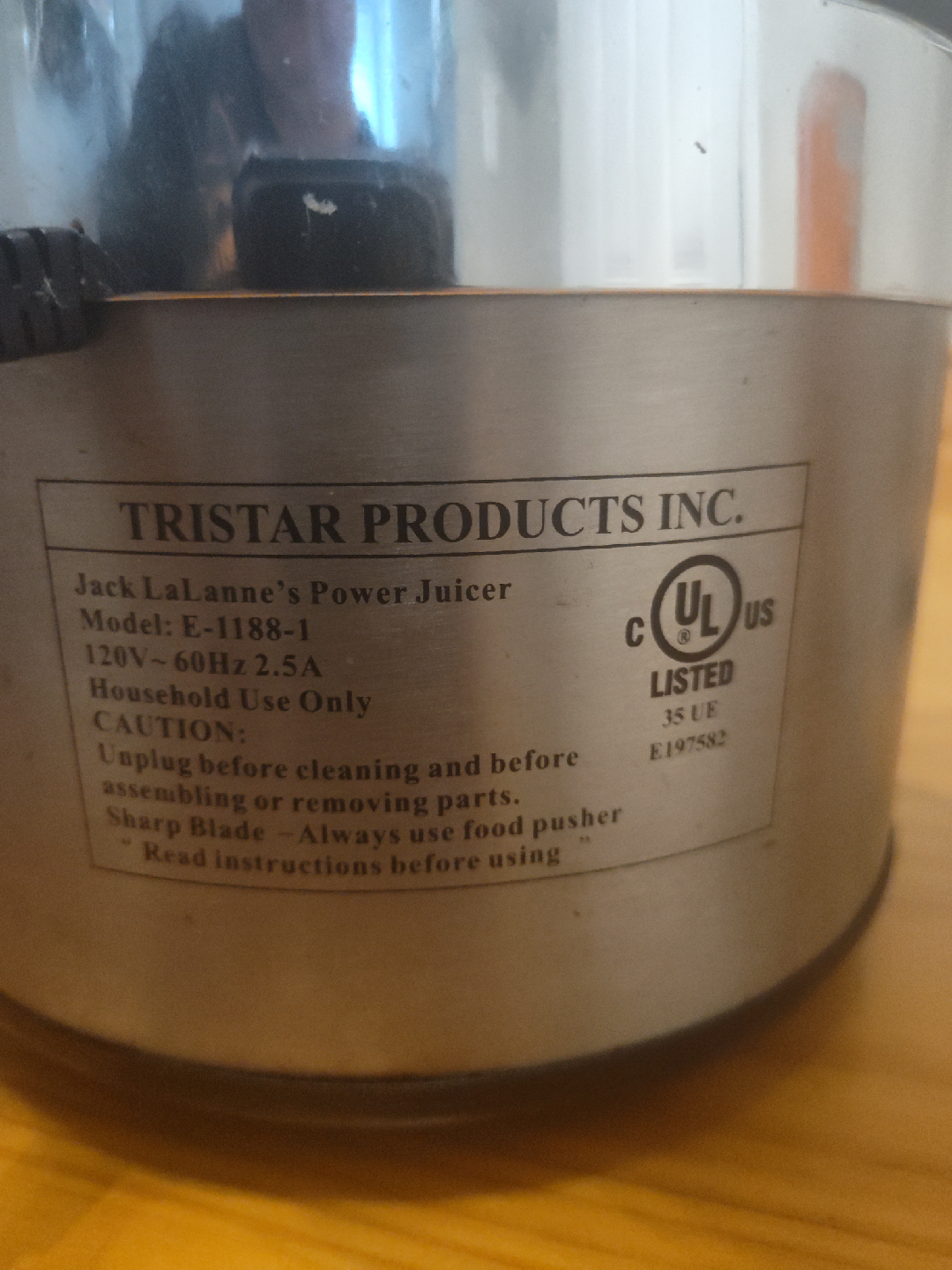 Jack LaLanne's Power Juicer by Tristar Products - photo 2
