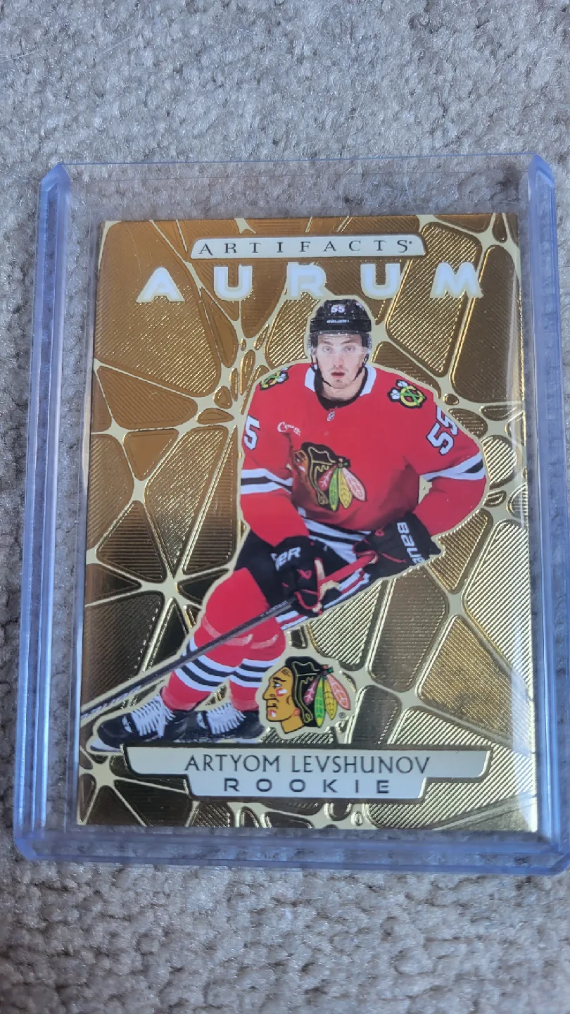 Artyom Levshunov Aurum Artifacts Rookie Card thumbnail