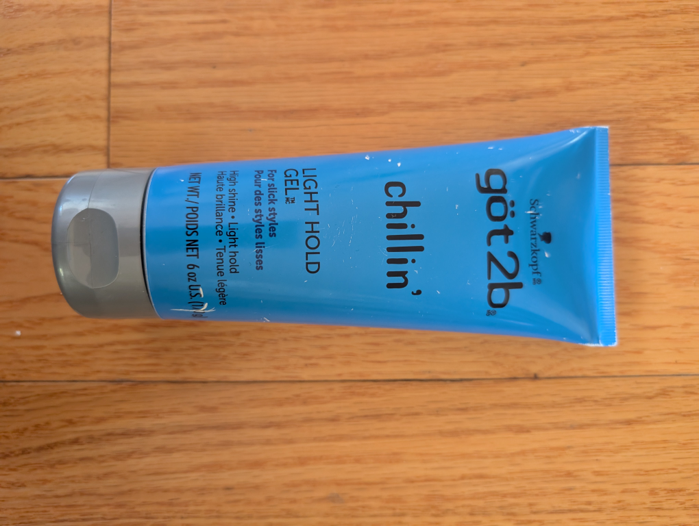 Got2b Chillin' Light Hold Gel, used a couple of times🧡