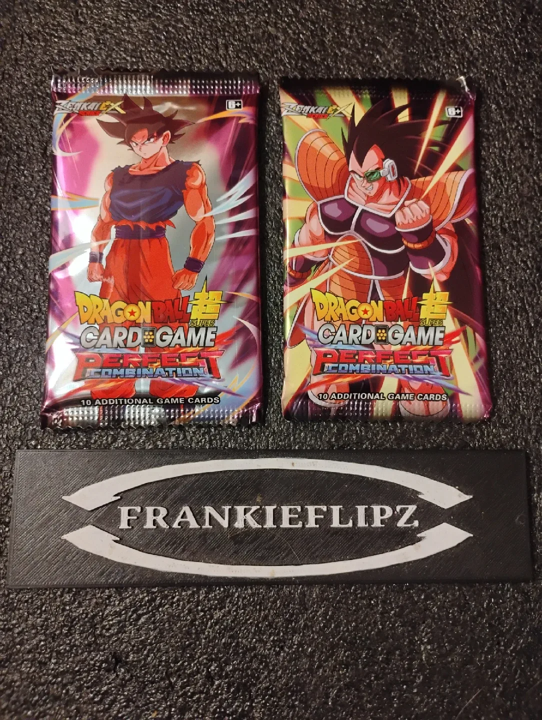 Dragon Ball Z trading card packs