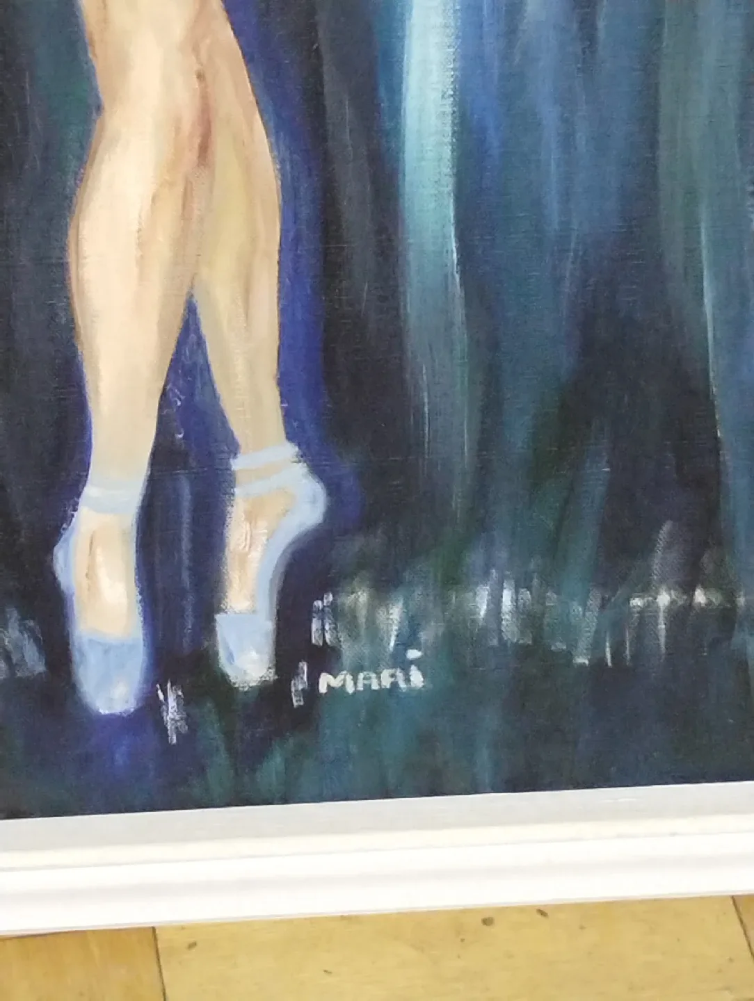​Original Ballerina Painting | Impressionistic Wall Art image indicator(3)
