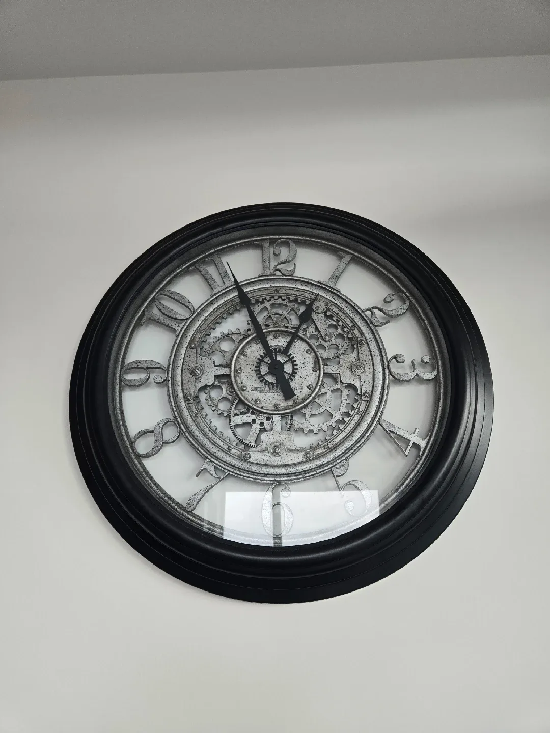 Decorative Wall Clock - Black Frame image indicator(2)