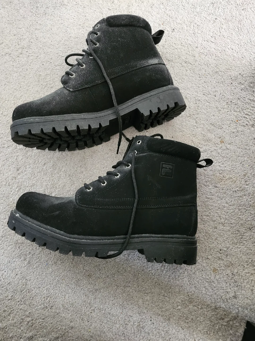 Fila Black Boots