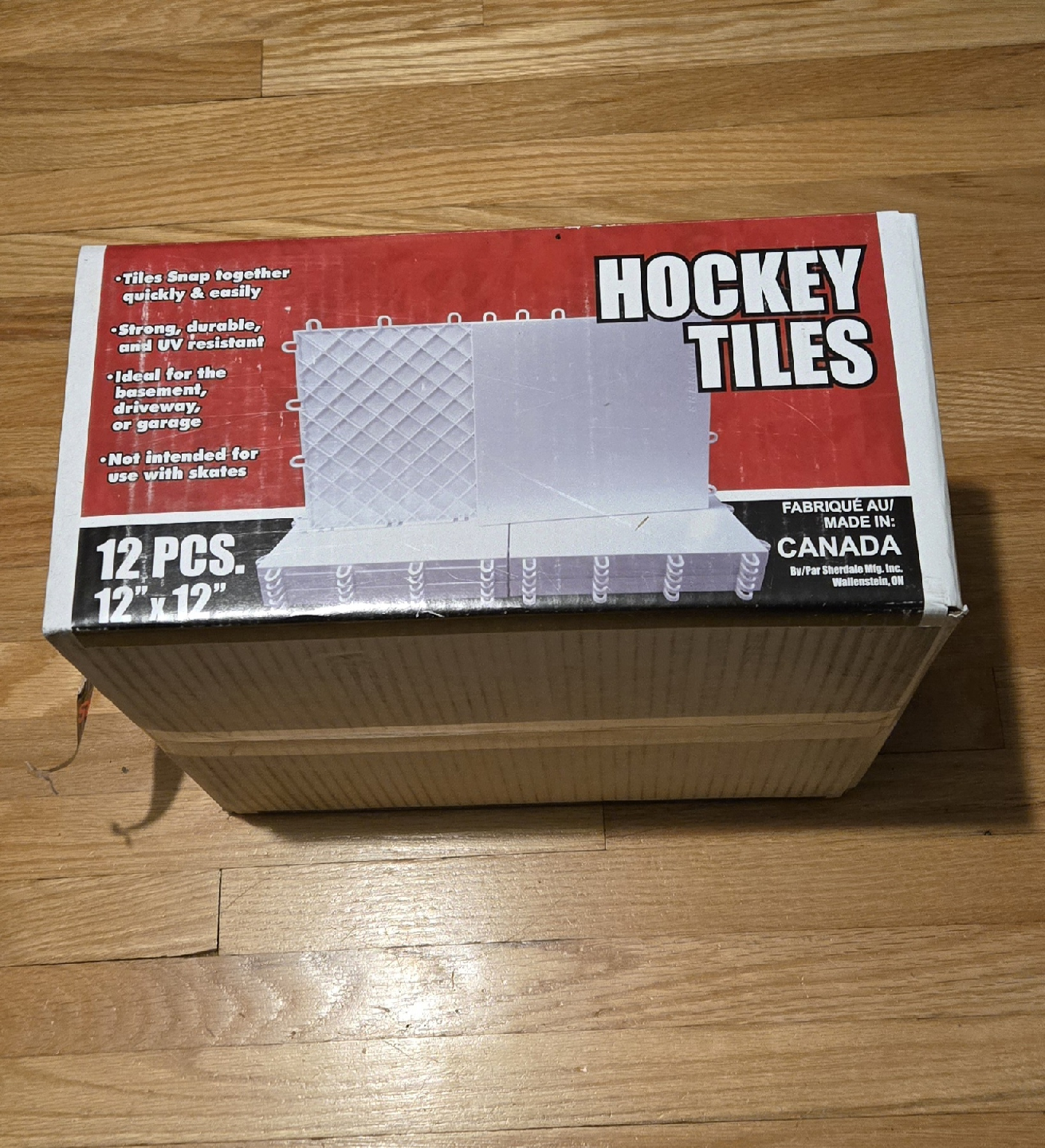 Hockey Tiles - 12 Pcs 12"x12"