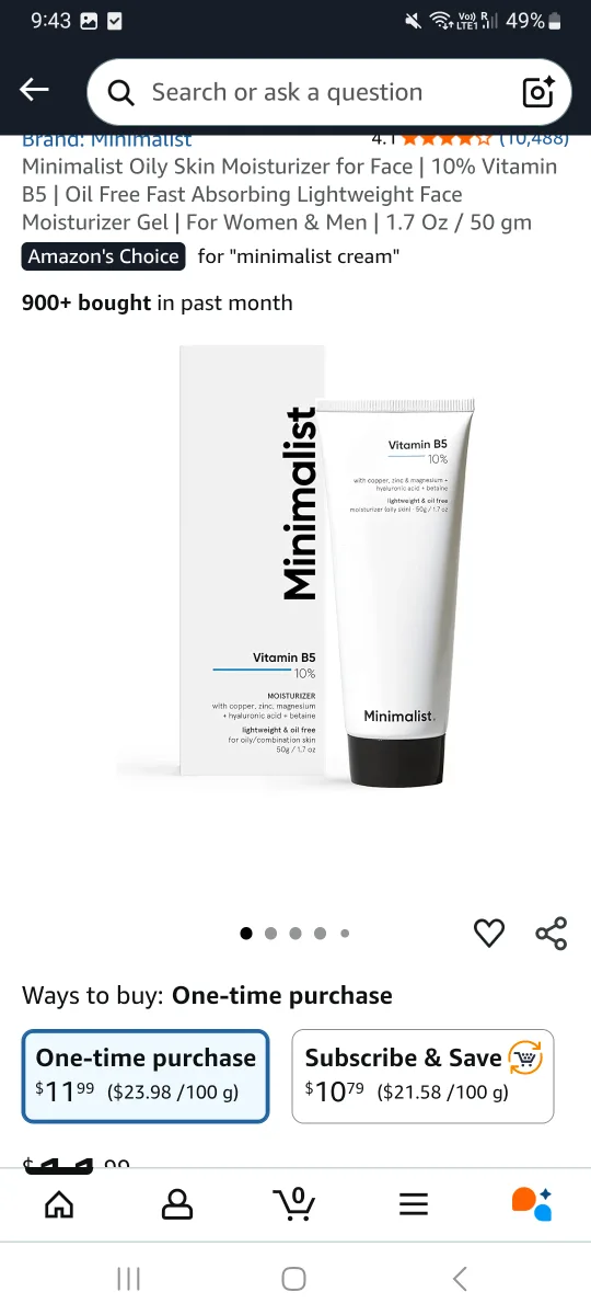 pore minimizer minimalist serum and cream image indicator(7)