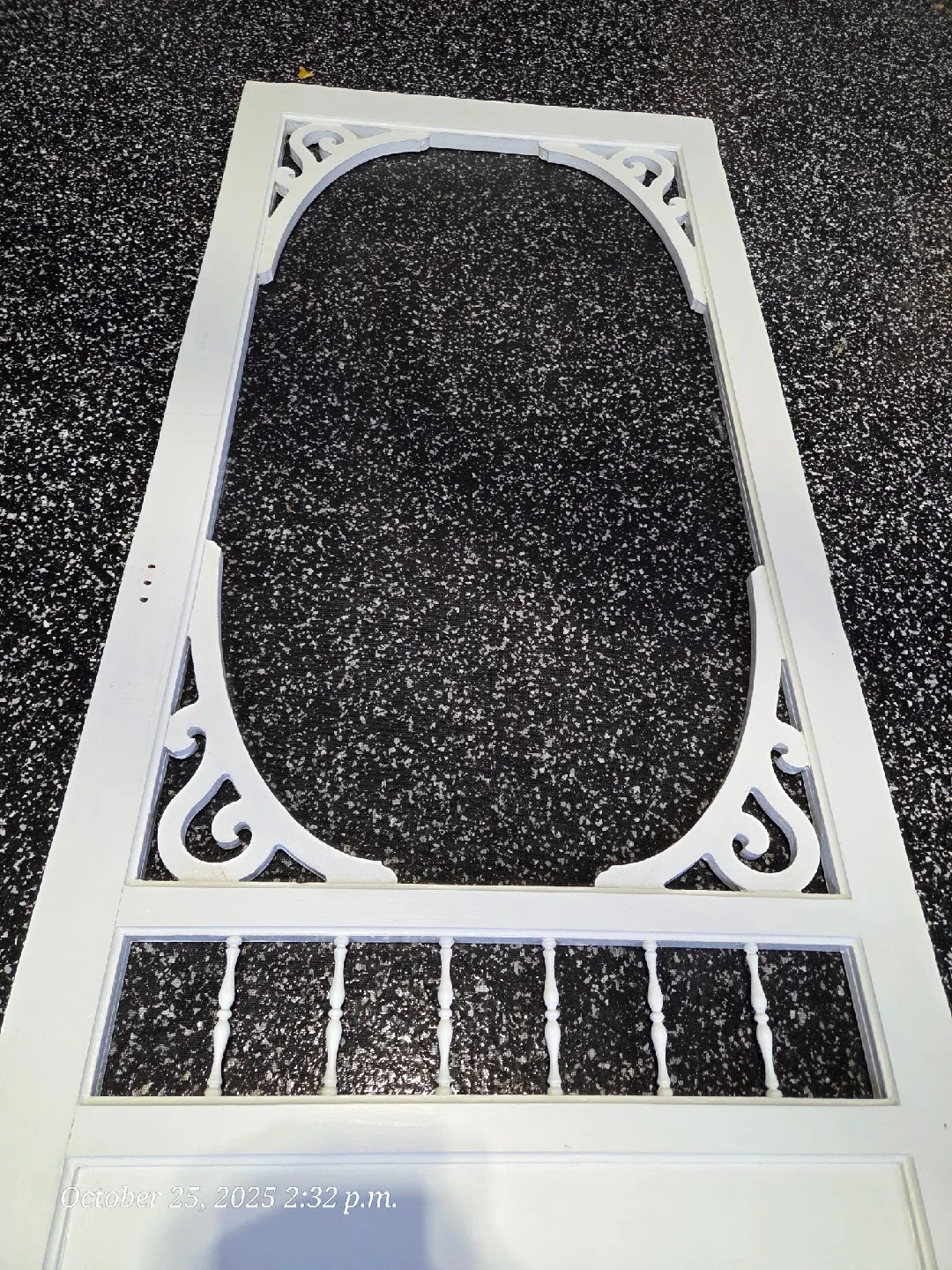 Decorative screen door image indicator(7)