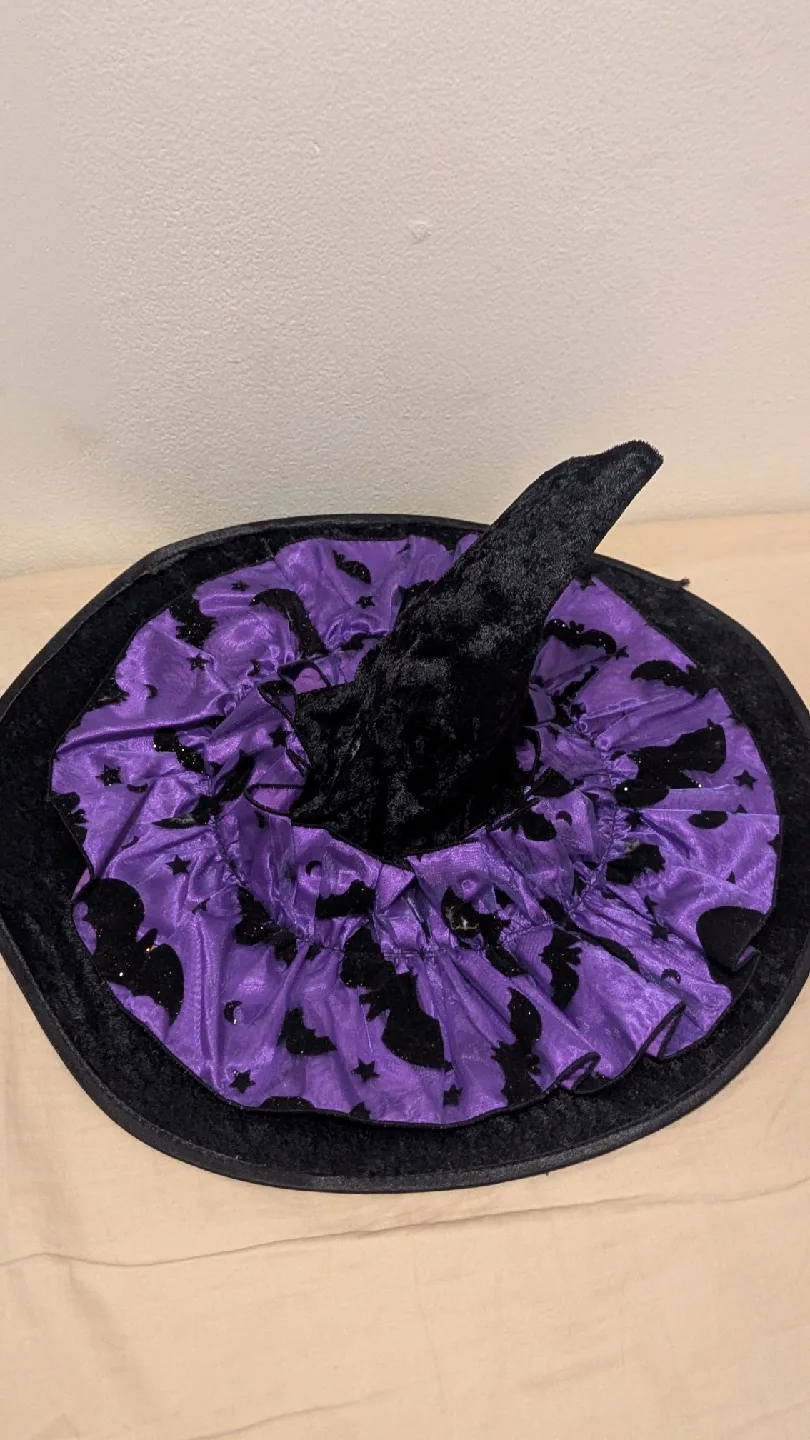 Witch Hat - Purple & Black image indicator(4)