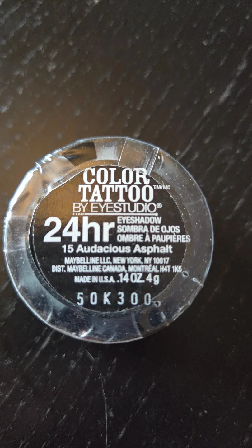 Maybelline Color Tattoo Eyeshadow - Audacious Asphalt image indicator(3)