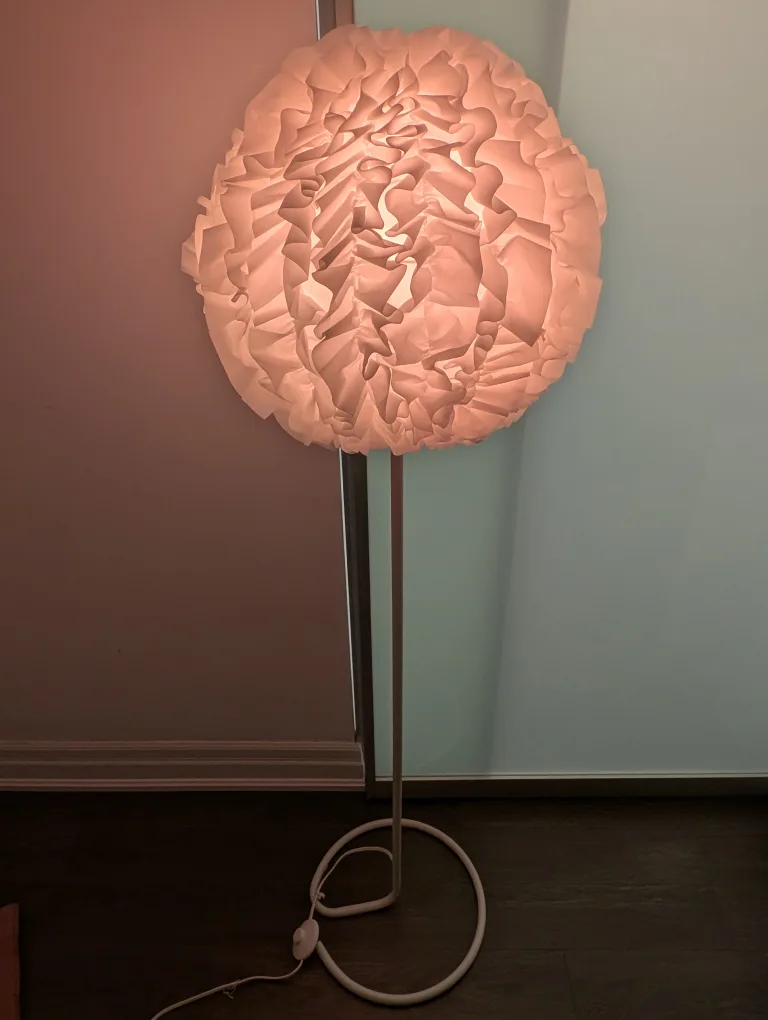 Ruffled Floor Lamp - Ikea VINDKAST thumbnail