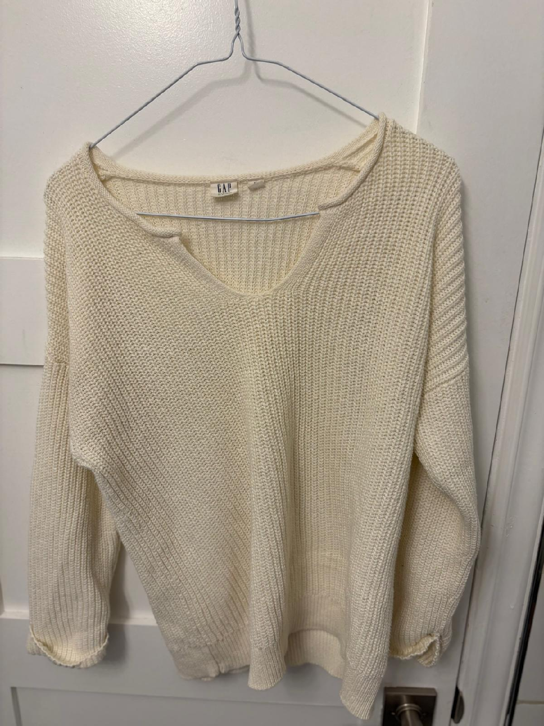 GAP Cream Knit Sweater