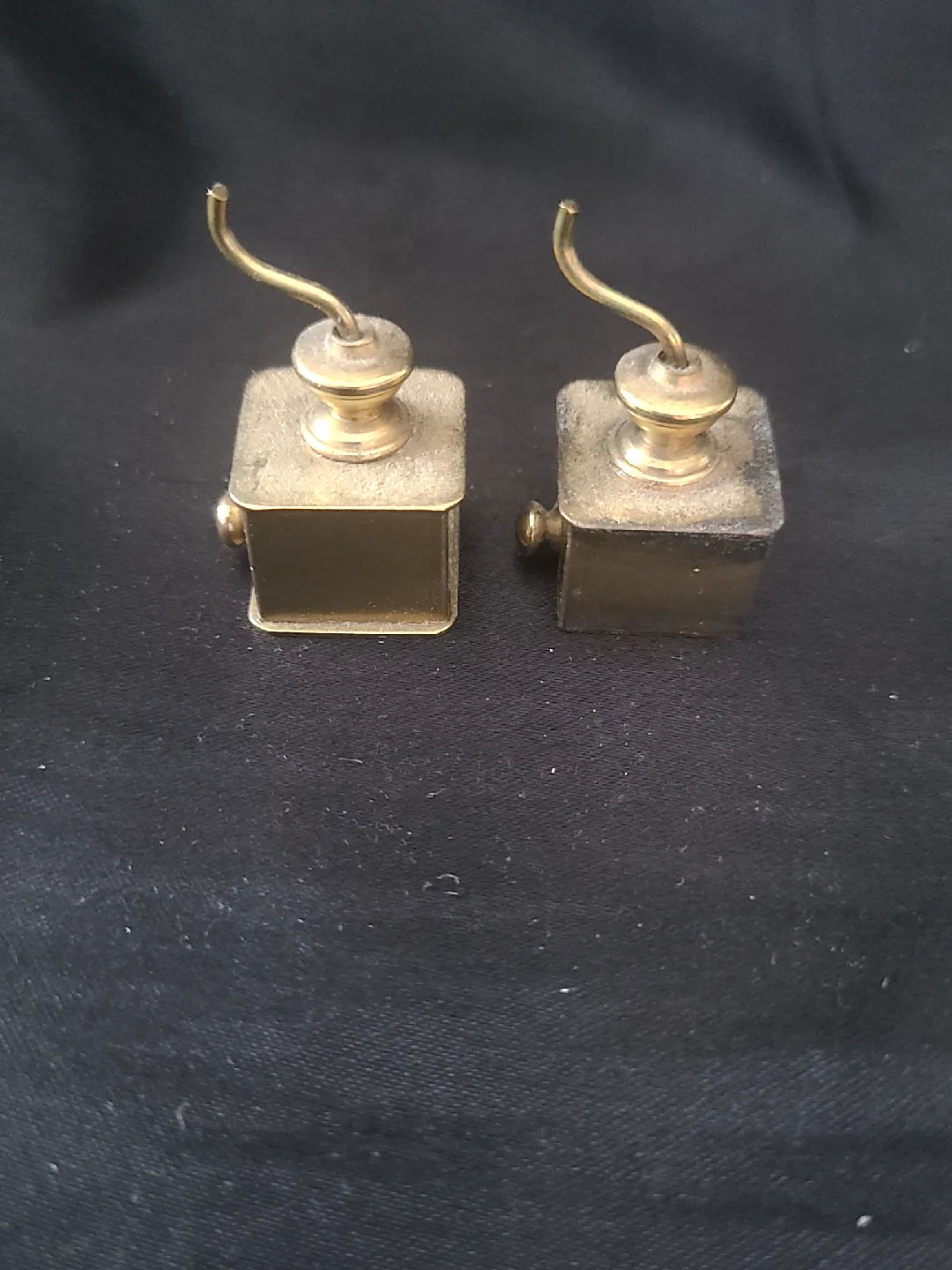 Mini  Brass Music Box- Pair thumbnail