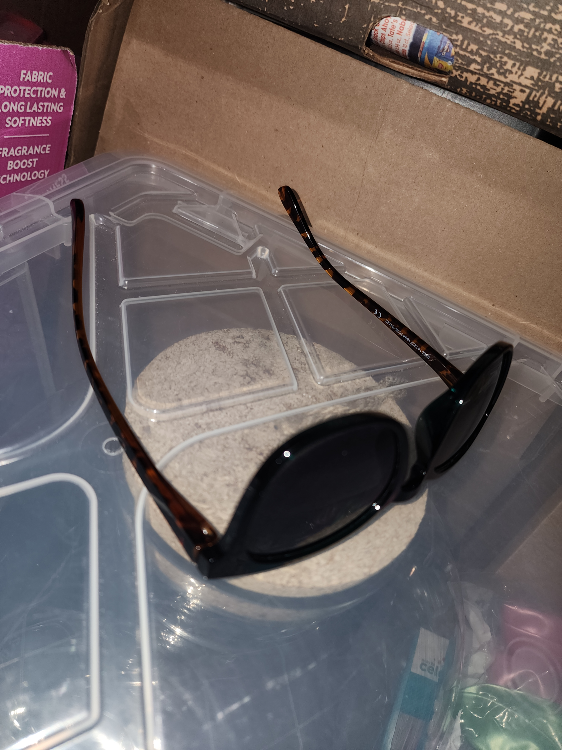 Sunglasses - Black Frame, Tortoise Detail - photo 2