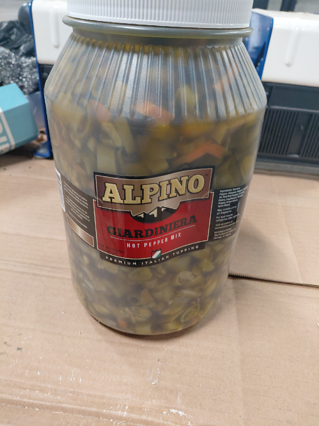 Alpino Giardiniera Hot Pepper Mix