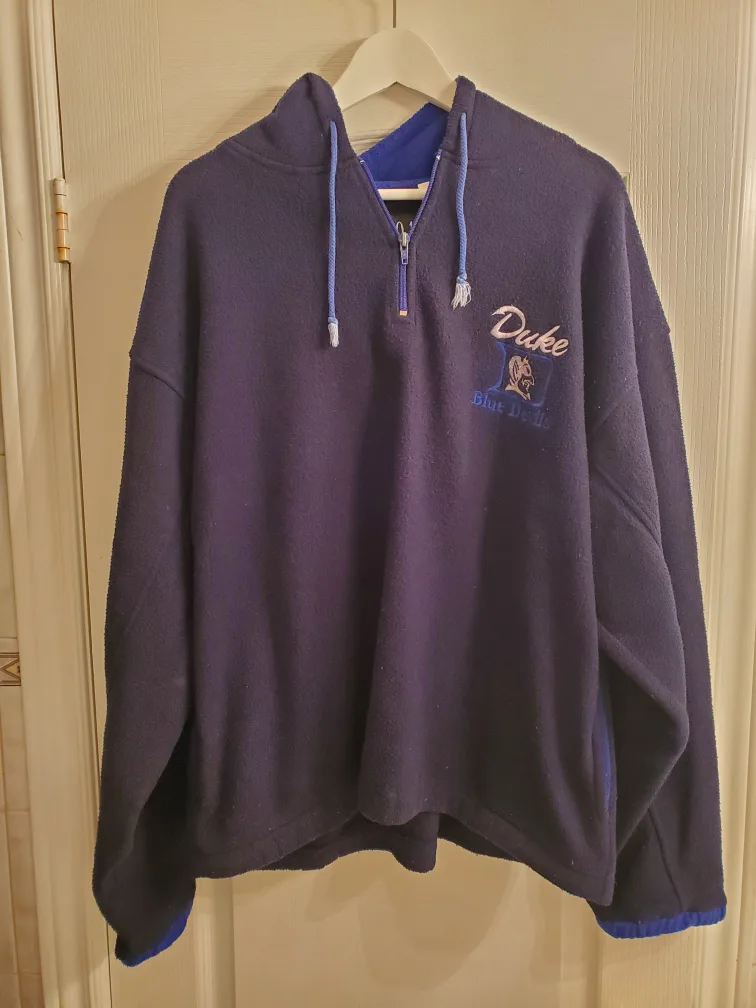 Pro-1 Duke Blue Devils Fleece Pullover - Large