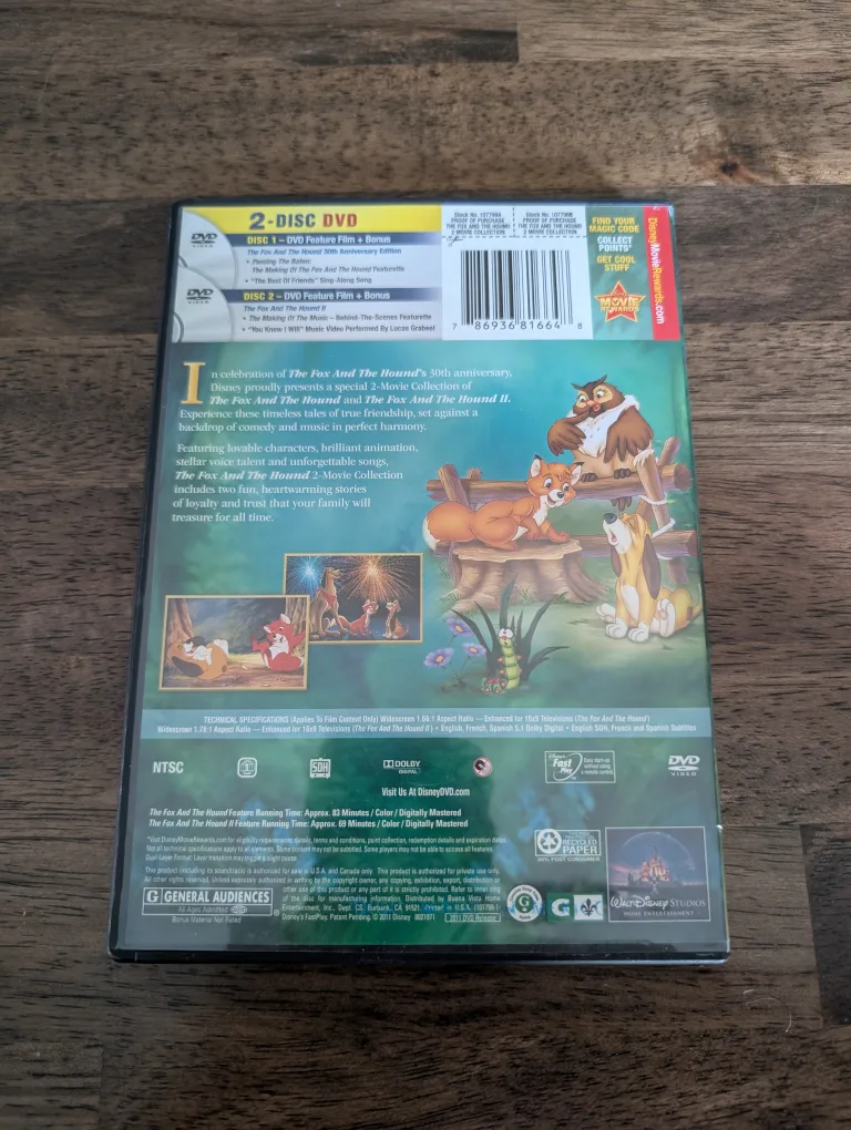 Disney's The Fox and the Hound DVD 2-Movie Collection image indicator(2)