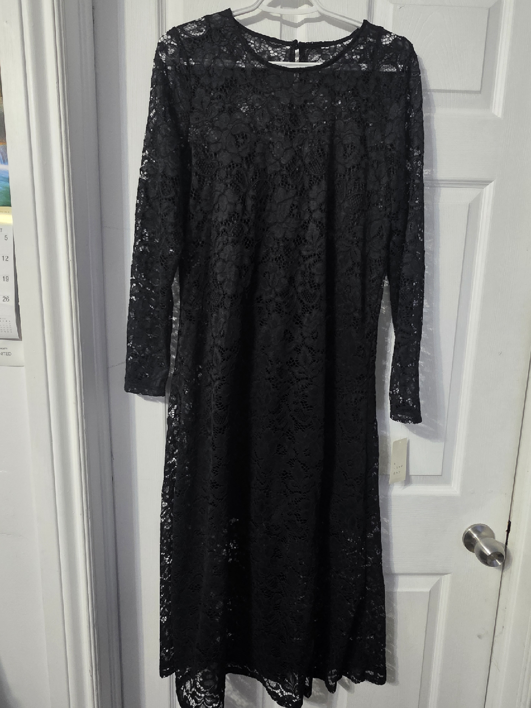 A New Day Black Lace Dress