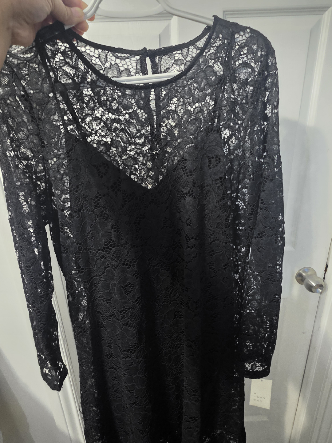 A New Day Black Lace Dress - photo 4