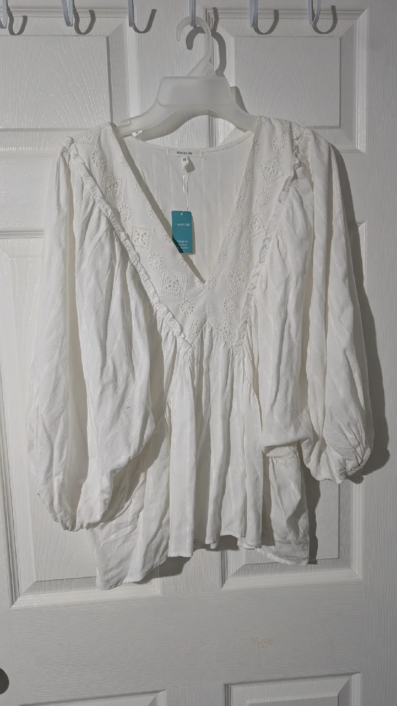 maurices White Blouse - Size XL