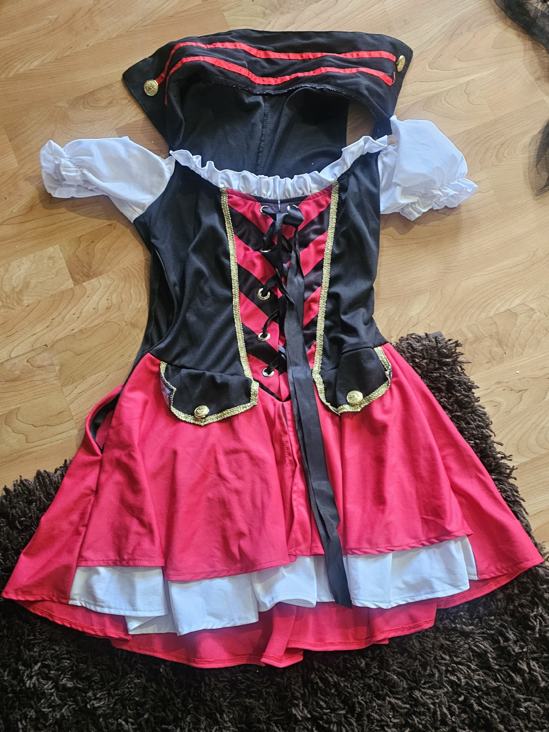 Womans Pirate Costume Dress