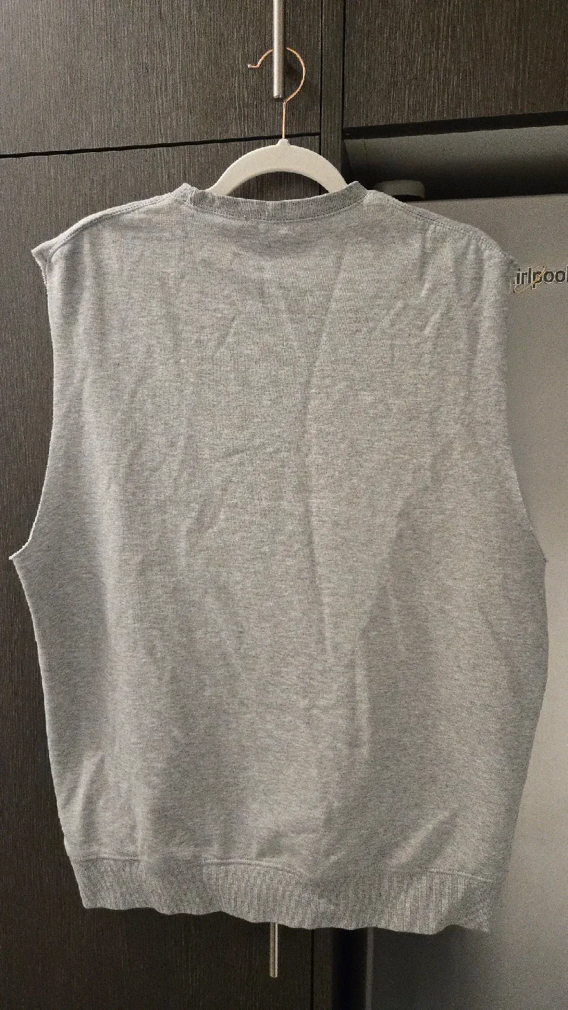 H&M Divided Grey Sleeveless Top - Size S image indicator(3)