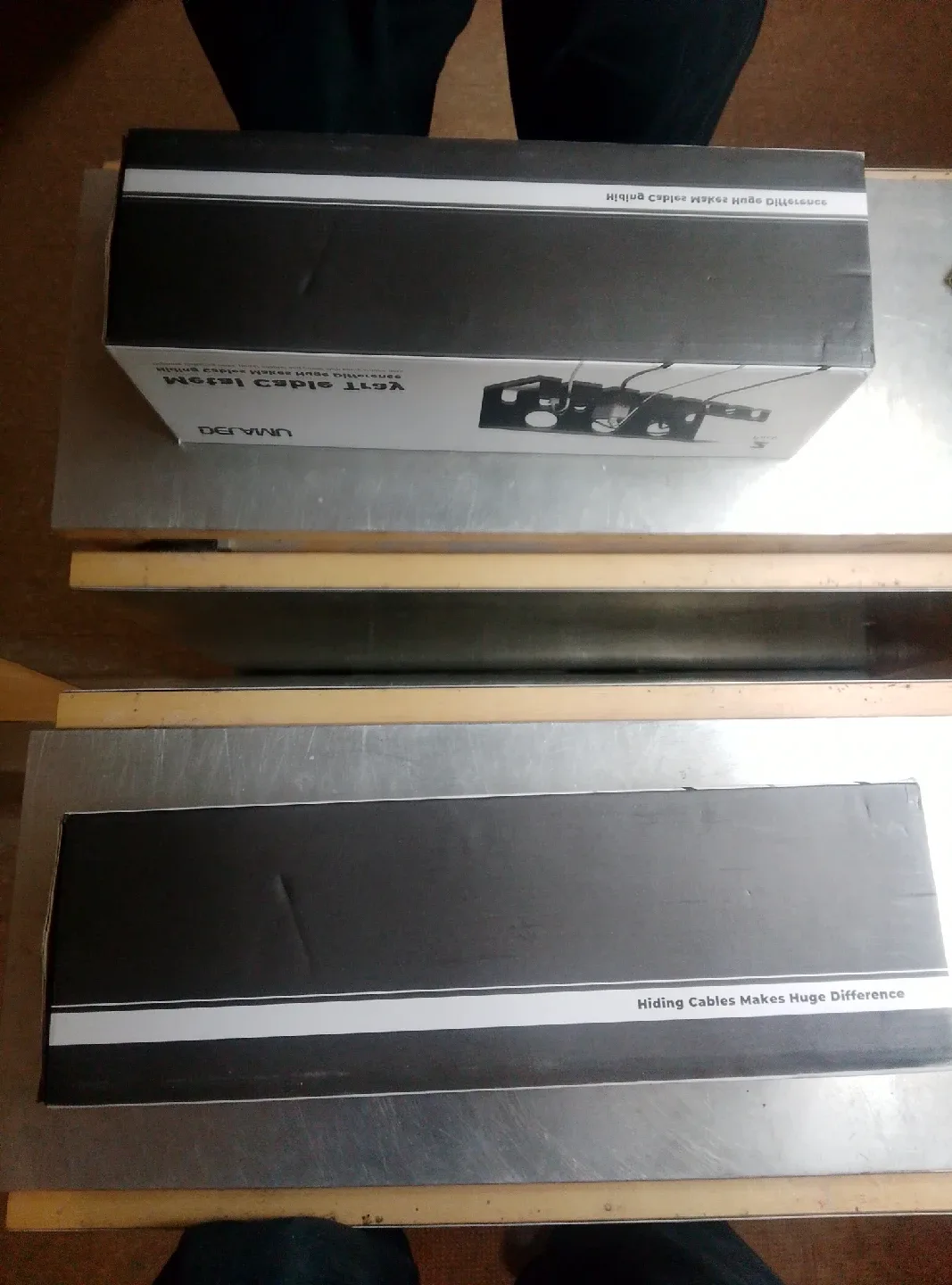 DELAMU Metal Cable Tray - 2 Pack image indicator(4)