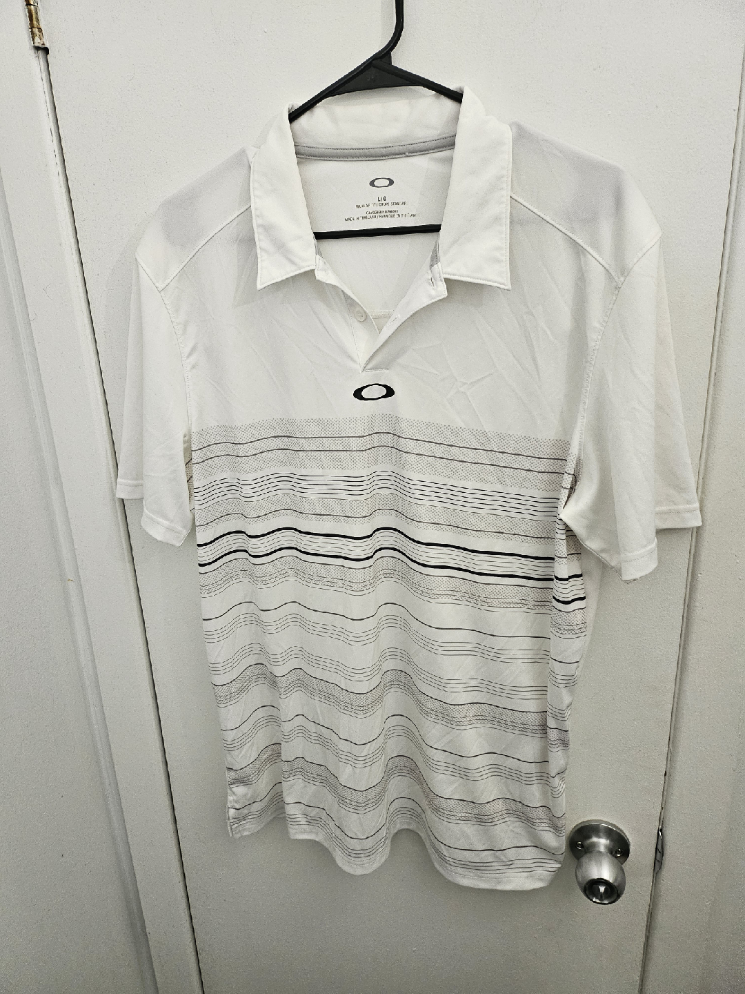 Polo Oakley Blanc Grandeur L