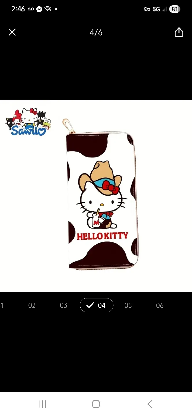 NEW Hello Kitty Wallet 🎀 image indicator(5)