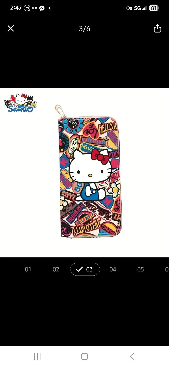 NEW Hello Kitty Wallet 🎀 image indicator(6)
