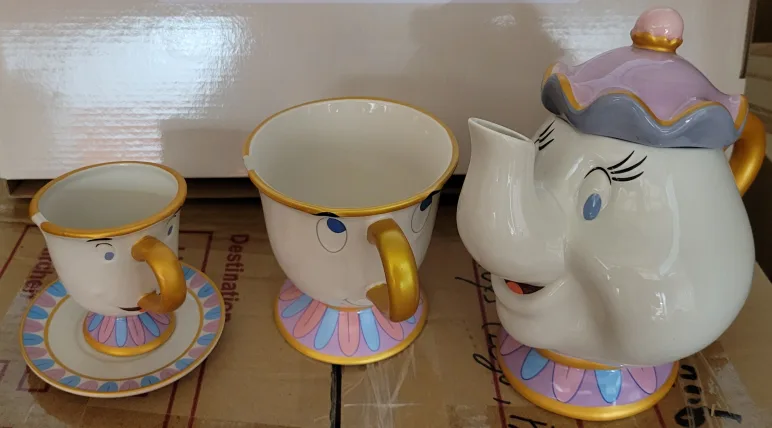 Disney Beauty and the Beast Tea Set thumbnail