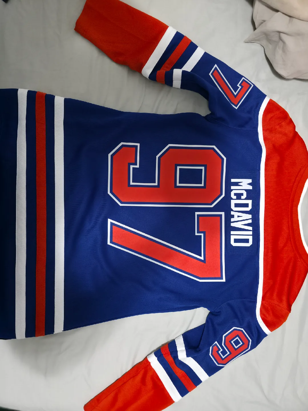 Fanatics Oilers McDavid #97 Jersey - Women's M image indicator(3)