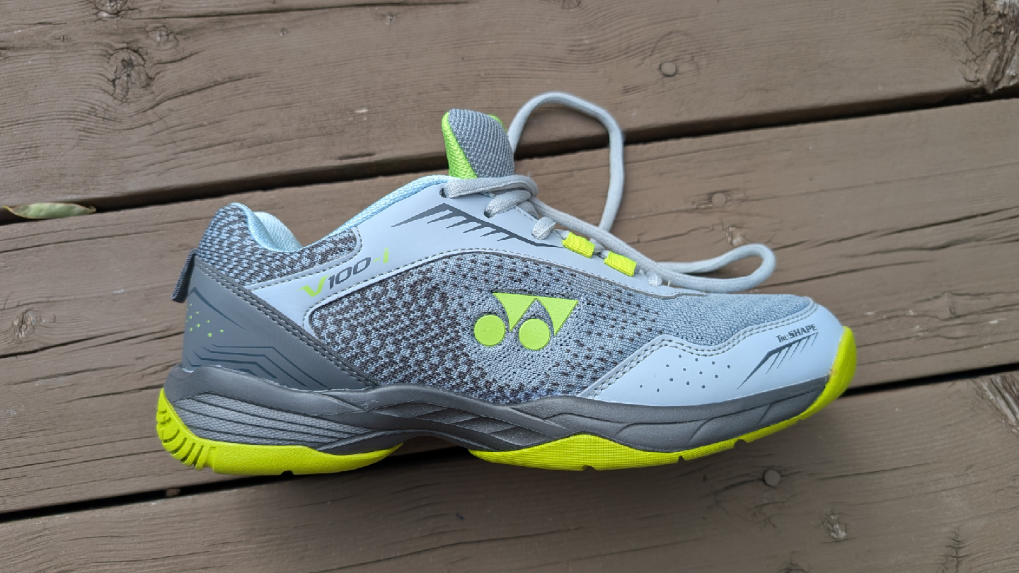 Yonex V100-i Grey/Yellow badminton Shoes