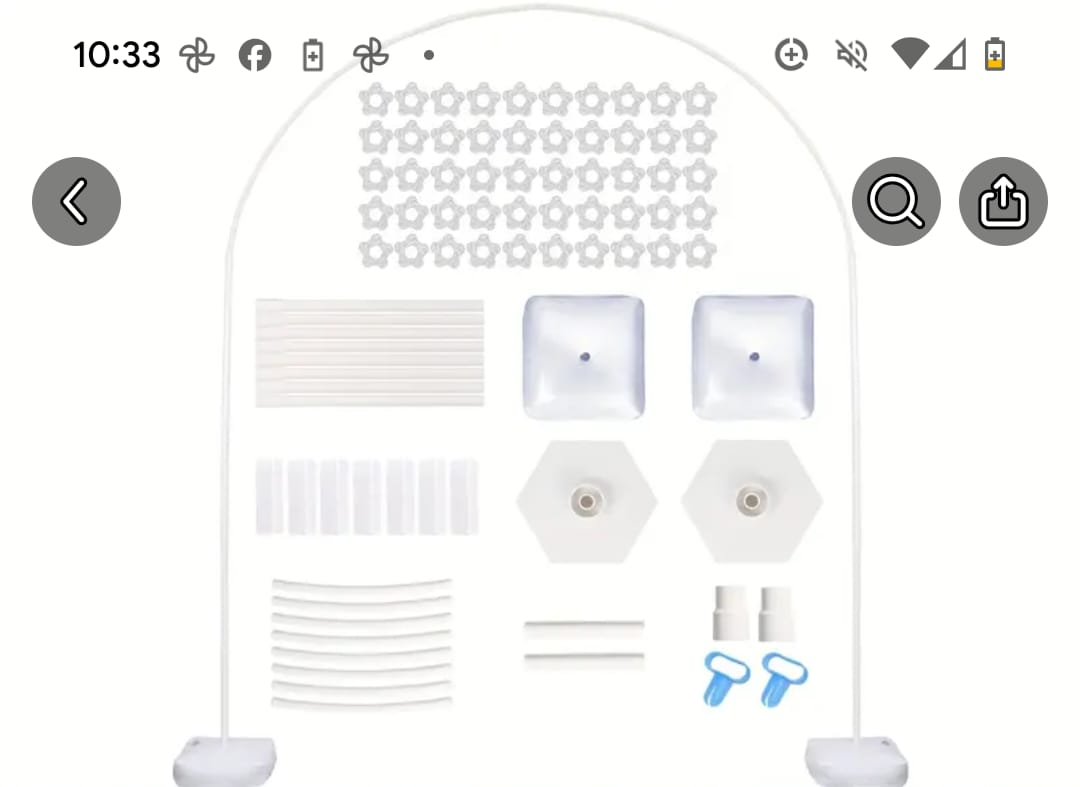 Wedding Arch Kit - 6ft x 7.8ft - NEW - photo 4