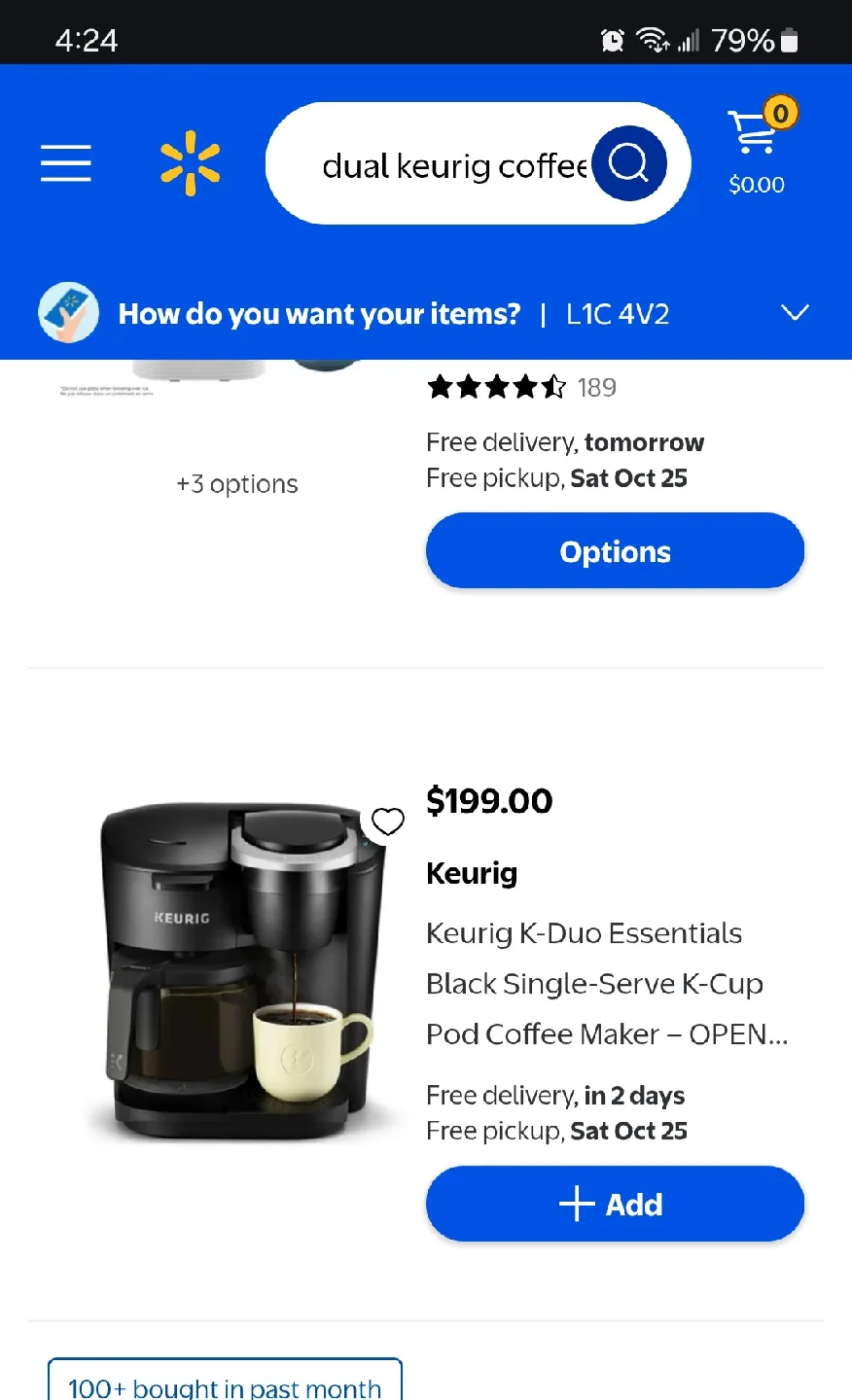 Dual Keurig Brews Perculated & Pods image indicator(2)