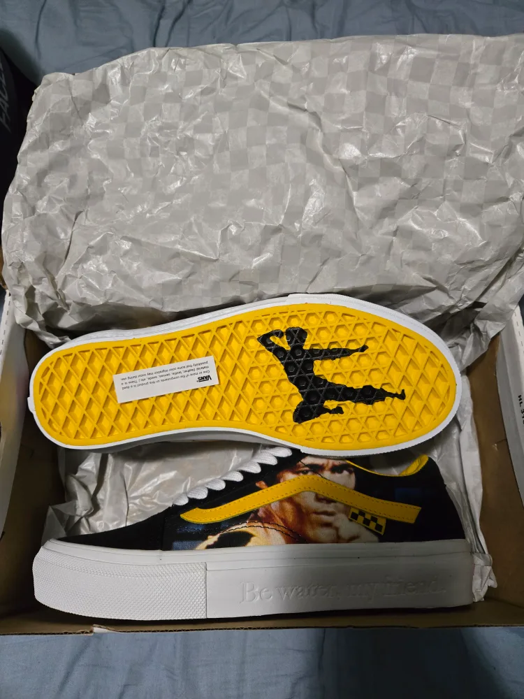 Vans X Bruce lee old skool mens thumbnail