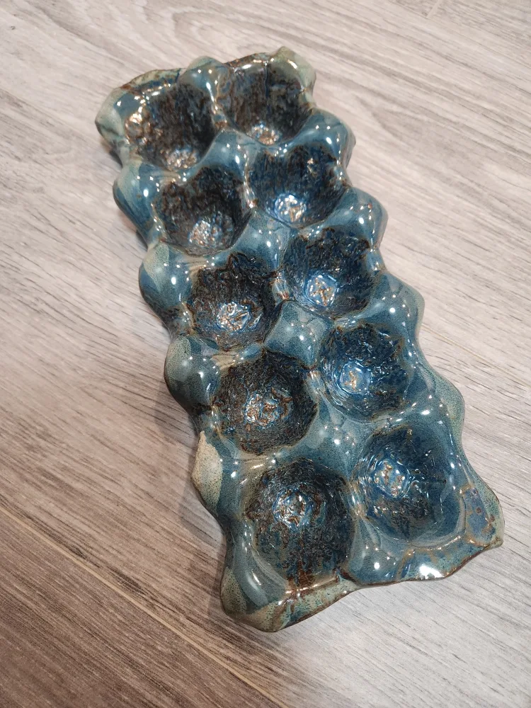 Ceramic egg tray 🧡 image indicator(3)