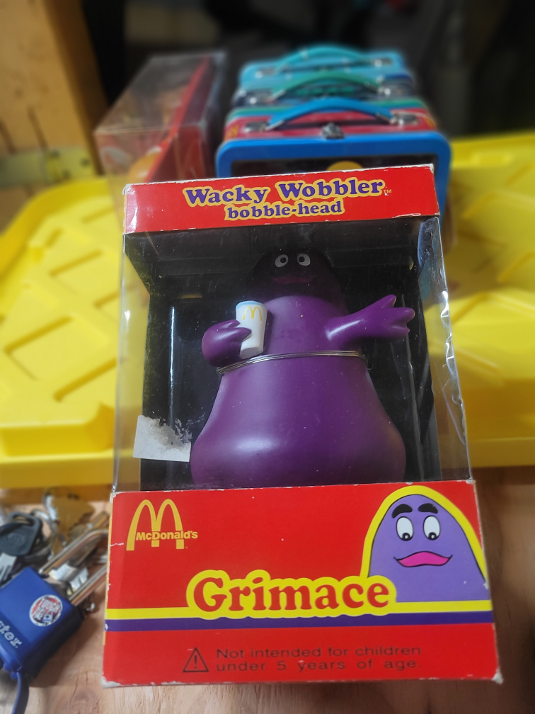 McDonald's Wacky Wobbler Bobble-Head Figures
