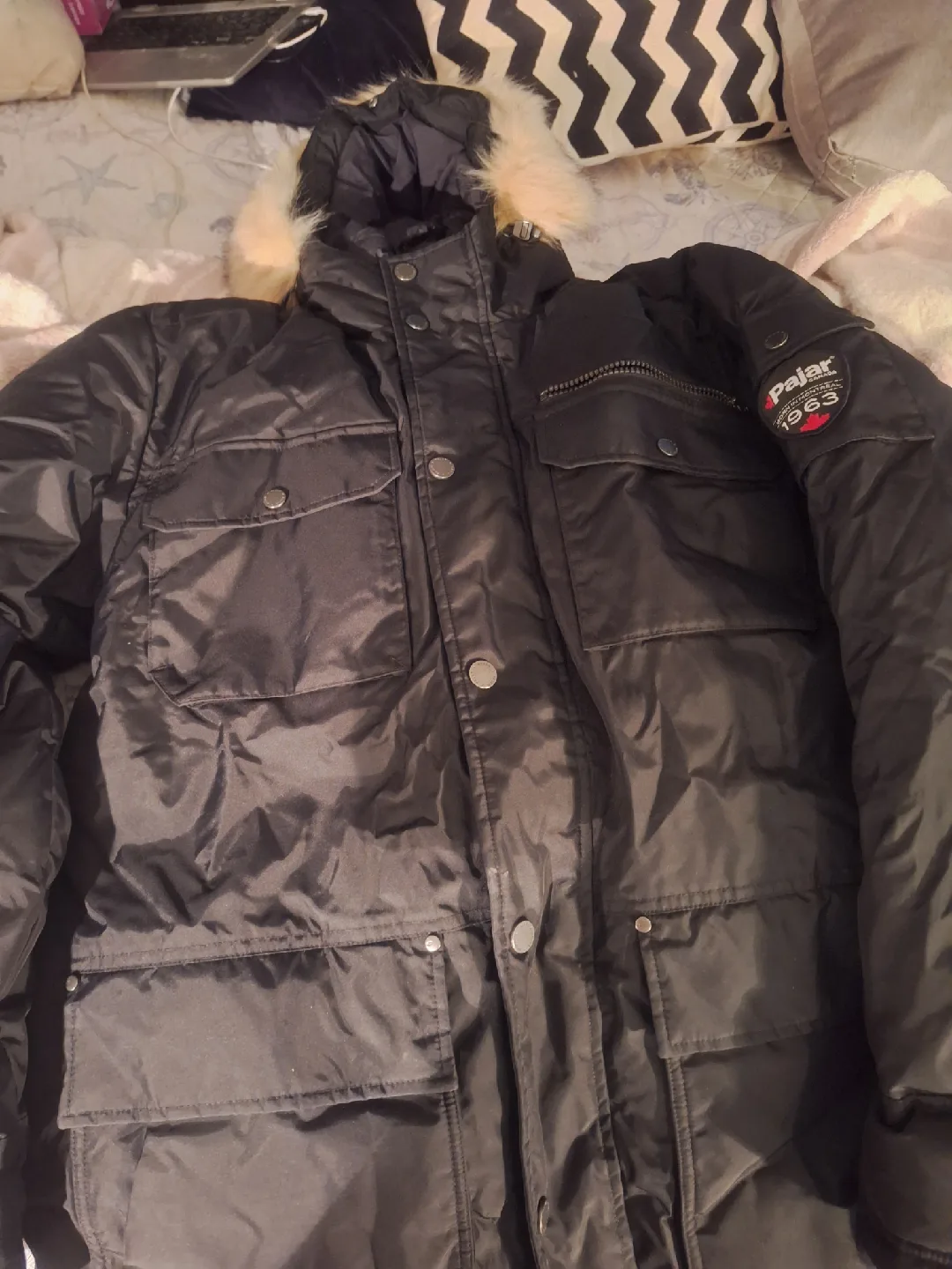 Pajar Black Winter Jacket Unisex thumbnail