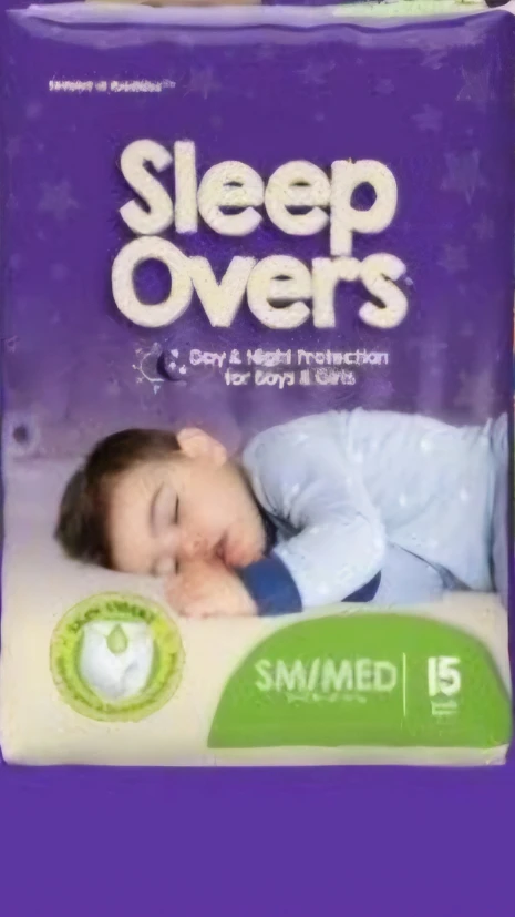 Sleep Overs SM/MED 15 Count