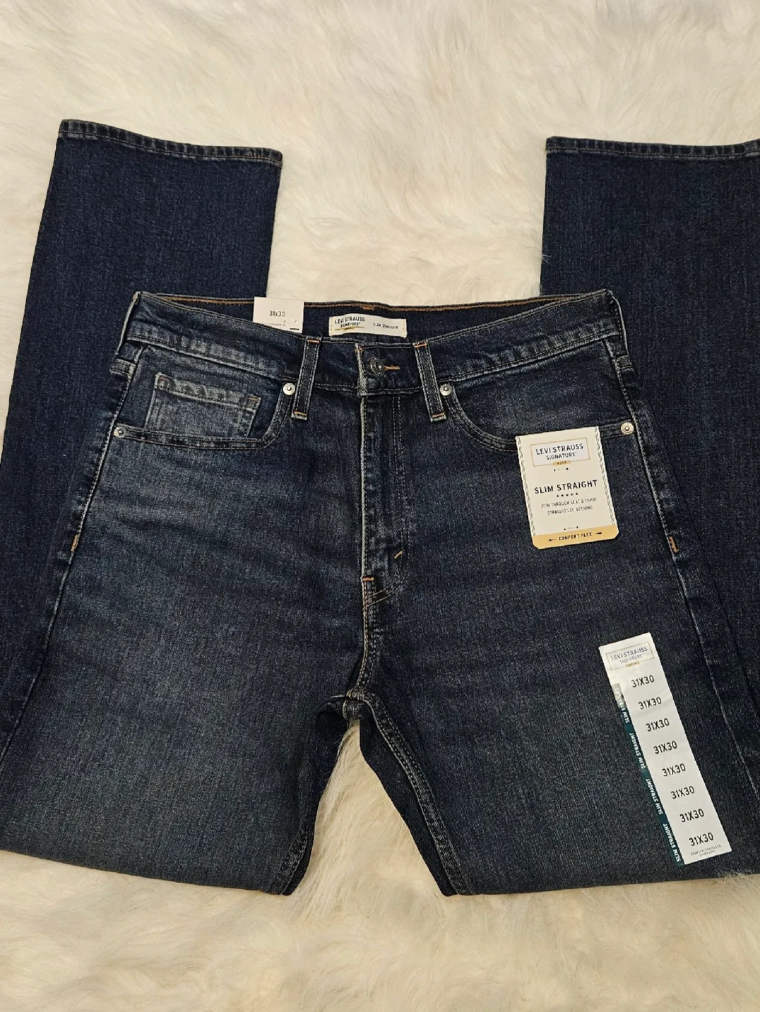 BNWT Levi Strauss Signature Gold Comfort Flex Relaxed Fit image indicator(5)