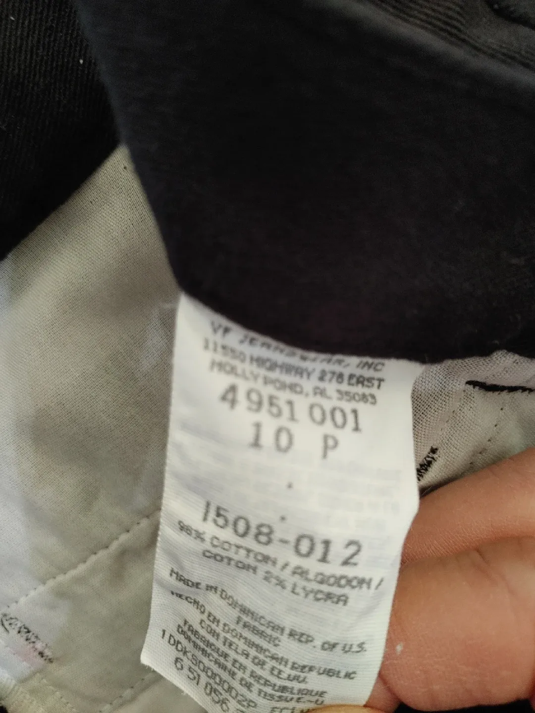 🧡BRAND NEW LEE BLACK STRETCH PANTS WOMENS SIZE 10 PETITE image indicator(3)