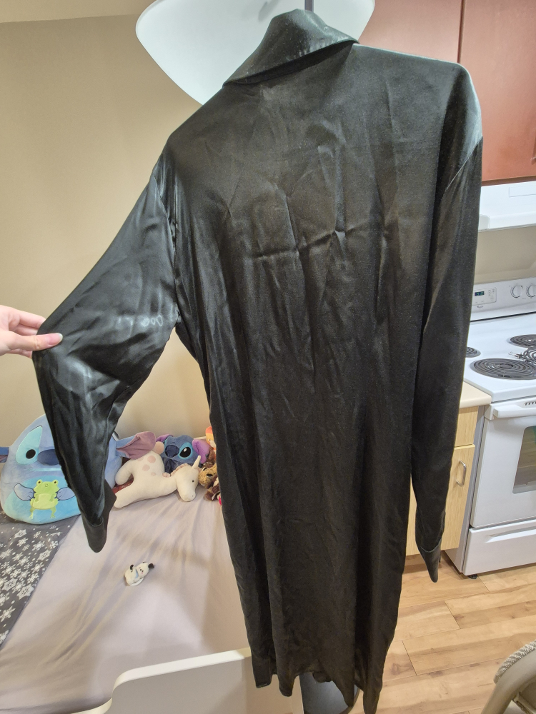 Zara Satin Shirt Dress - Size XL - photo 4
