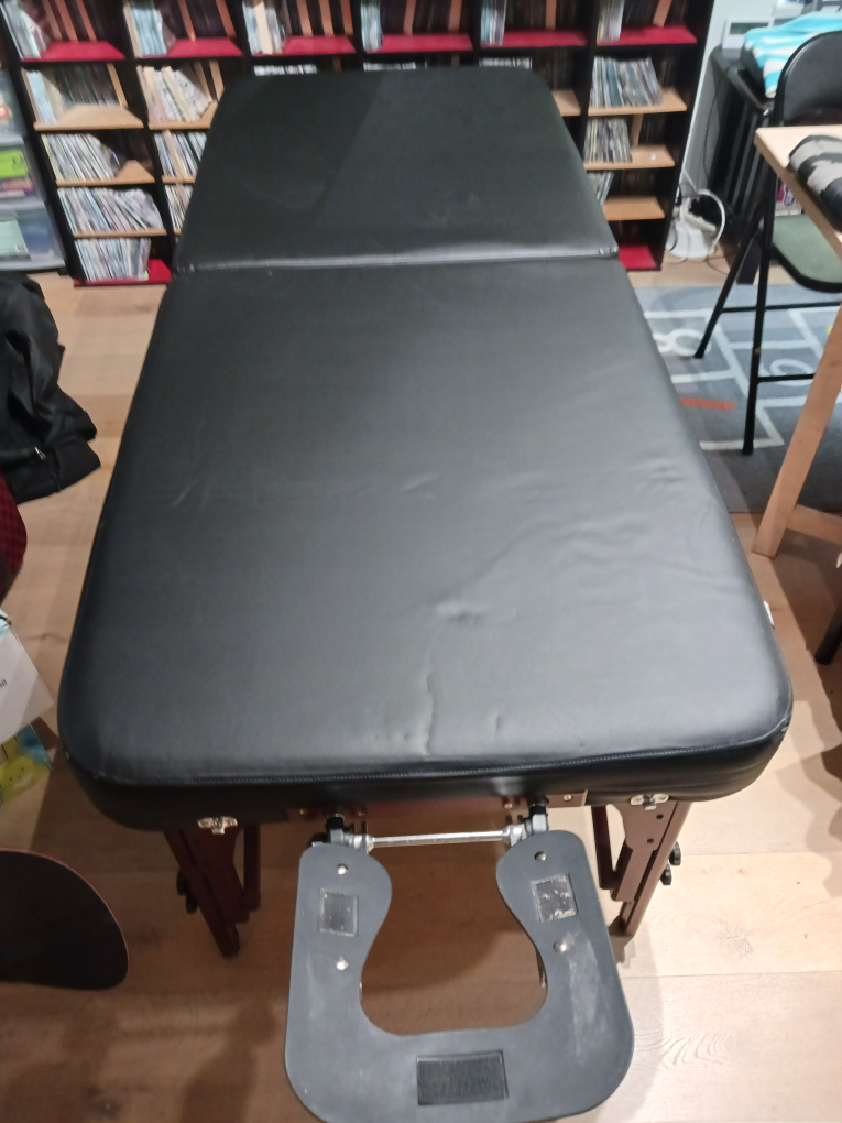 Portable Massage Table - Black