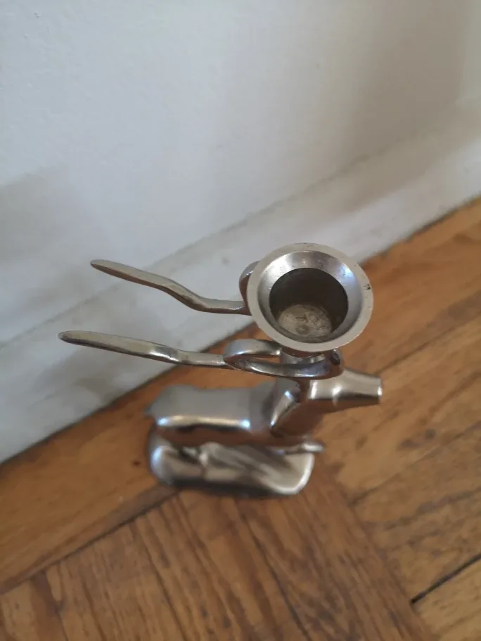Vintage Metal Deer Candle Holder image indicator(3)