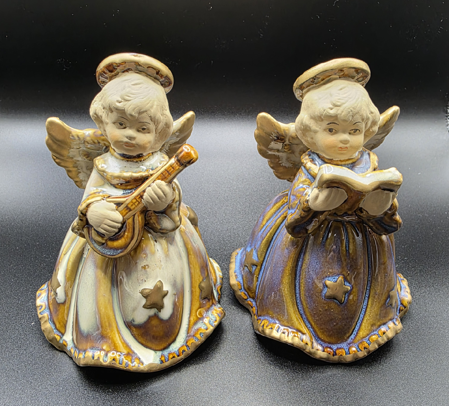 Angel Bell Figurine Set of 2